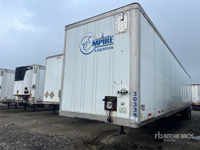 2008 Wabash DVC 53 ft x 102 in T/A Van Trailer