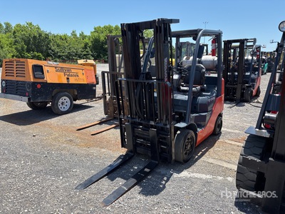 2012 Toyota 8FGCU25 4800 lb Cushion Tire Heftruck