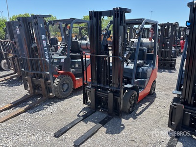 2013 Toyota 8FGCU25 4500 lb Cushion Tire Forklift