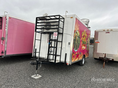 The Fud Trailer 12 ft S/A Food Concession Trailer (Unused)