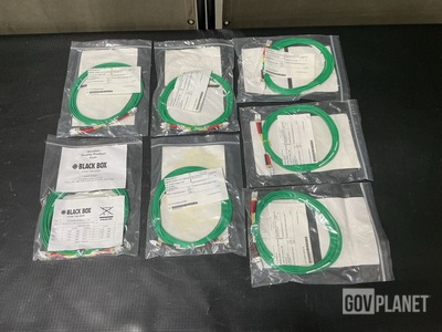 (39) Black Box FOCMPM4-005M-LCLC-GN Fiber Optic Patch Cables