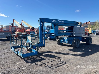 2013 Genie Z60 4WD Diesel Articulating Boom Lift