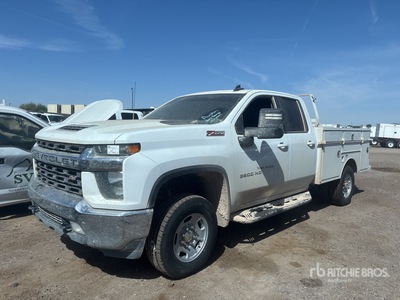 2021 Chevrolet 2500HD LT 4x4 Extended Cab Utility Truck (Inoperable)