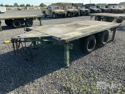 Utility Tool & Body M1061A1 Flatbed Trailer