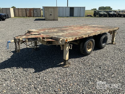 Utility Tool & Body M1061A1 Flatbed Trailer