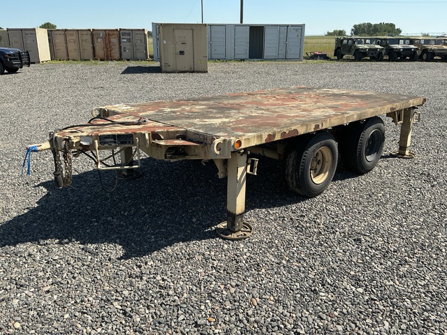 Utility Tool & Body M1061A1 Flatbed Trailer