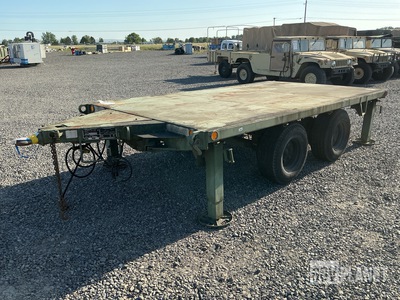 Utility Tool & Body M1061A1 Flatbed Trailer