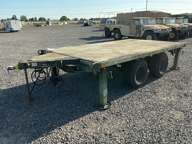 Utility Tool & Body M1061A1 Flatbed Trailer