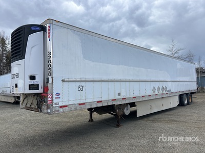 2013 Utility 53 ft x 102 in T/A Refrigerated Trailer