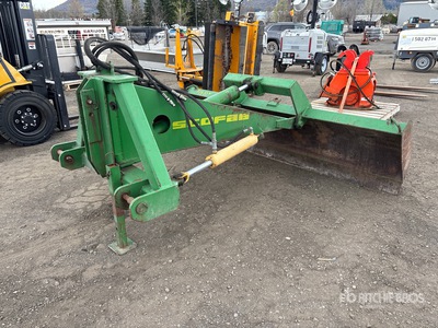 Scof 28 7 ft Back Blade 3-Point Auger Attachment