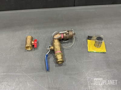 (3) Sediment Strainers, (56) Valves, (16) Pistons & Assorted Items