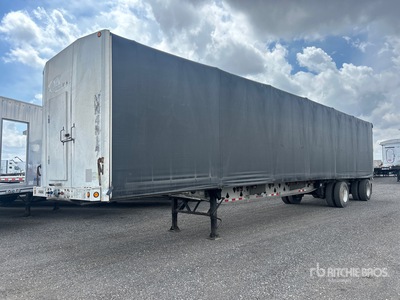 2003 Manac 48 ft T/A Spread Axle Curtain Side Trailer