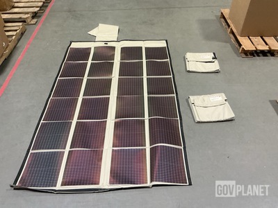 (5) Thales 1600813-2 Foldable Solar Chargers
