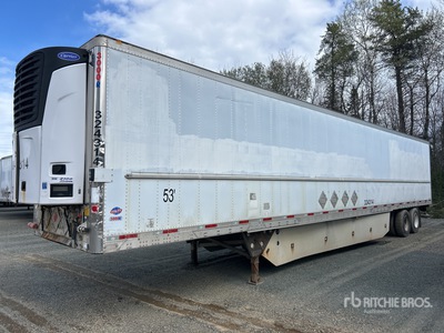 2013 Utility 53 ft x 102 in T/A Refrigerated Trailer
