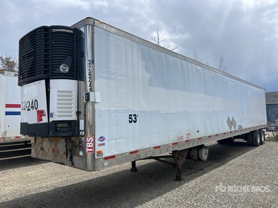 2009 Utility 3000R 53 ft x 102 in T/A Refrigerated Trailer