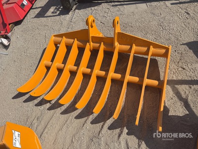 2026 GIYI 45 in Rastrillo para excavadora - Fits Cat 307 (Unused)