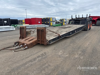 43 ft T/A Off-Road Remolque Portamaquinaria