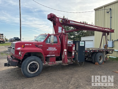 Simon-Ro TC-2863 28800 lb Straight Boom on 1994 Ford F-700 4x2 ブームトレーラー
