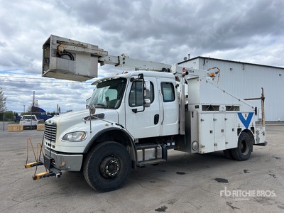 Posi-Plus 800-40 35 ft on 2014 Freightliner M2 106 4x2 Extended Cab Bucket Truck