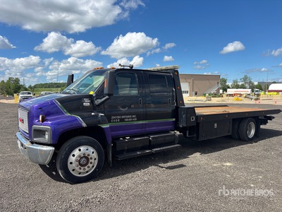 2008 GMC C7500 4x2 Crew Cab Rollback Truck