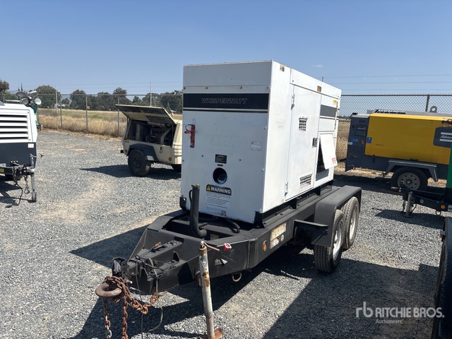 2018 Multiquip MQP56SG 56 kW Mobile Generator Set