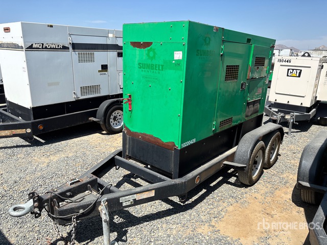 2019 Multiquip 70SSIU4F 70 kVA Mobile Generator Set