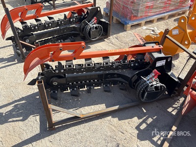 2026 GIYI GY-X39F Mini Skid Steer Trencher