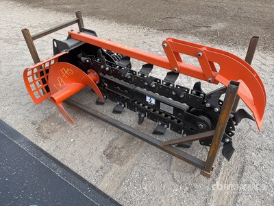 2026 GIYI GY-X39F 16 in Mini Skid Steer Trencher - Fits GIYI D39 (Unused)