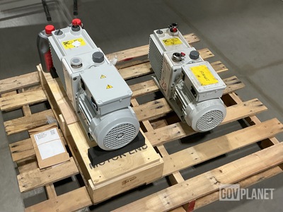 (2) Edwards E2M28 Vacuum Pumps