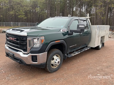 2020 GMC Sierra 3500HD 4x4 Crew Cab Camión Utilitario