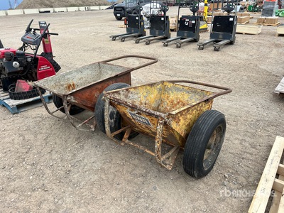 Quantity of (2) wheelbarrows