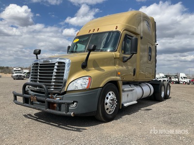 2012 Freightliner Cascadia 125 6x4 T/A Sleeper Truck Tractor