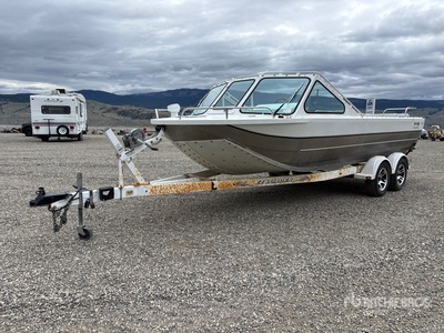2002 Outlaw Marine Super Lynx 20 Tuchodi Special 20 ft Jet Boat w/2002 Ez Load Trailer