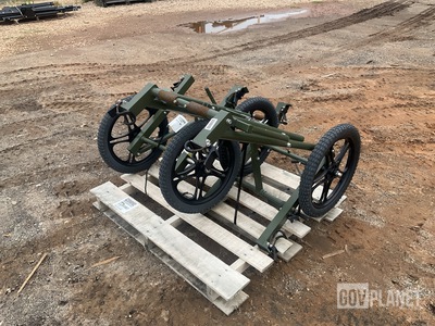 (2) Wheeled Litter Carriers
