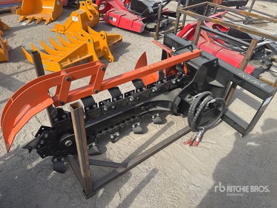 2026 GIYI GY-D39 16 in Skid Steer Trencher - Fits GIYI D39 (Unused)