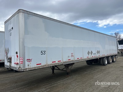 2009 Wabash 53 ft x 102 in Tri/A Van Trailer