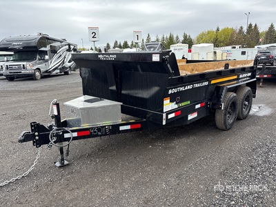2026 Southland SL612-10K 12 ft T/A Dump Utility Trailer