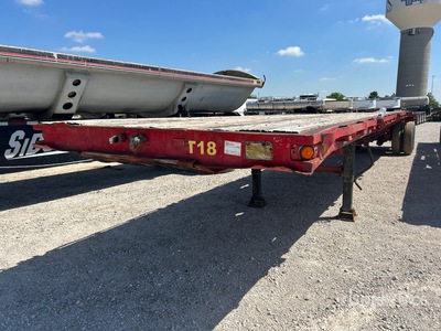1984 Trailmobile 48 ft T/A Flatbed Trailer
