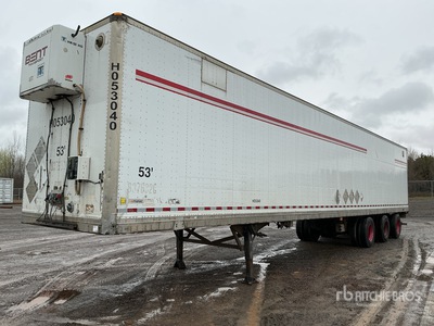 2006 Manac 53 ft x 102 in Tri/A Heated Semi-remorque fourgon