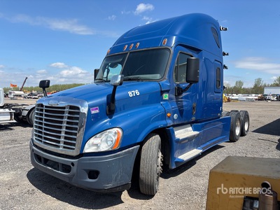 2015 Freightliner Cascadia 125 6x4 T/A Sleeper Truck Tractor (Inoperable)