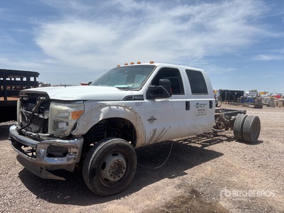 2014 Ford F-550 XL 4x4 Crew Cab Cab and Chassis (Inoperable)