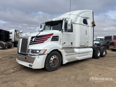 2016 Western Star 5700 6x4 T/A Sleeper Truck Tractor