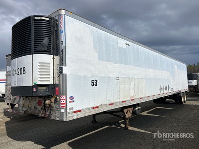 2008 Utility 3000R 53 ft x 102 in T/A Refrigerated Trailer
