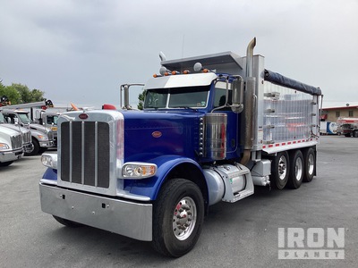 2014 Peterbilt 389 8x4 Tri/A Dump Truck