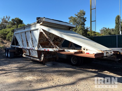2018 American Carrier Trailer 40 ft T/A Belly Dump Trailer