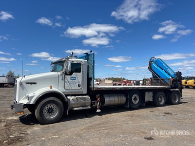 2011 Fassi F660 XP 35273 lb Knuckle Boom on 2012 Kenworth T800 Boom Truck