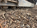 Train de roulement with Rouleaux de chenille droits