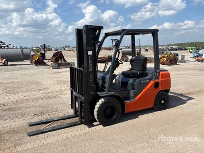 Toyota 8FDU25 4500 lb Cushion Tire Forklift