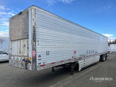 2007 Utility 53 ft x 102 in T/A Van Trailer