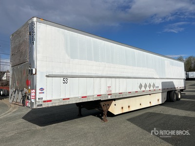 2012 Utility 53 ft x 102 in T/A Van Trailer